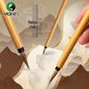 Maliye Jinbi Chinese Outline & Calligraphy Brush Set for Gongbi Art: Perfect for Students & Floral/Bird Designs.