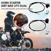Dirt Bike ATV UTV Dual Sport Motorcycle Kill Stop Switch Red Push Button Handlebar Mounted Bars