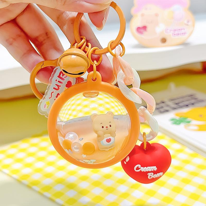 Jinnew Drawstring Butterbear Love Fun Pendant Novelty Accessory  For Teens