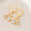 Classic High-end Cherry Stud Earrings, Small and Exquisite Light Luxury Earrings, Niche Versatile Ear Buckles, Design Temperament Earrings