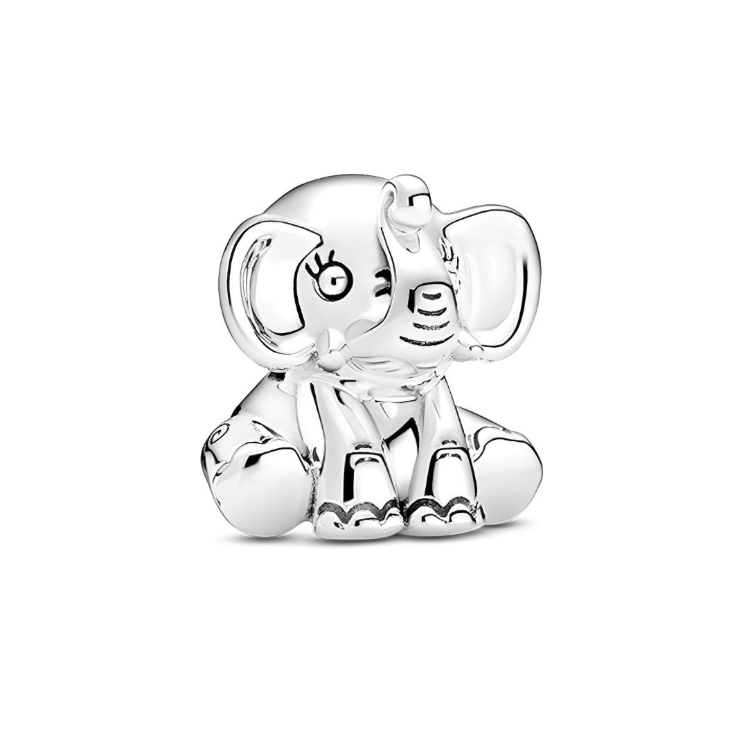 Pandora Little Elephant Ellie 925 Silver Pendant Women pendant 799088C00 Silver