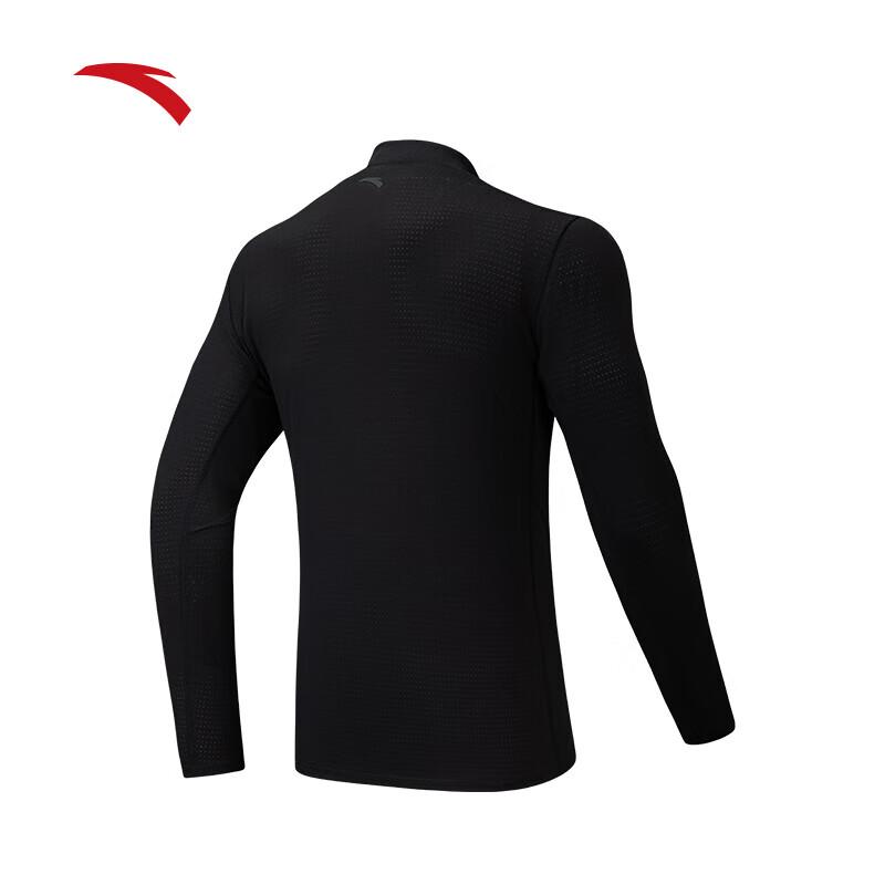 Anta Lin Xiaojun Quick-Dry Half-Zip Long-Sleeve Running T-Shirt
