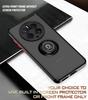 Shockproof Matte Case for Huawei Mate 50 Pro Cover For HUAWEI 40 30 Pro Metal Ring Holder Armor Hard Cover Phone Case