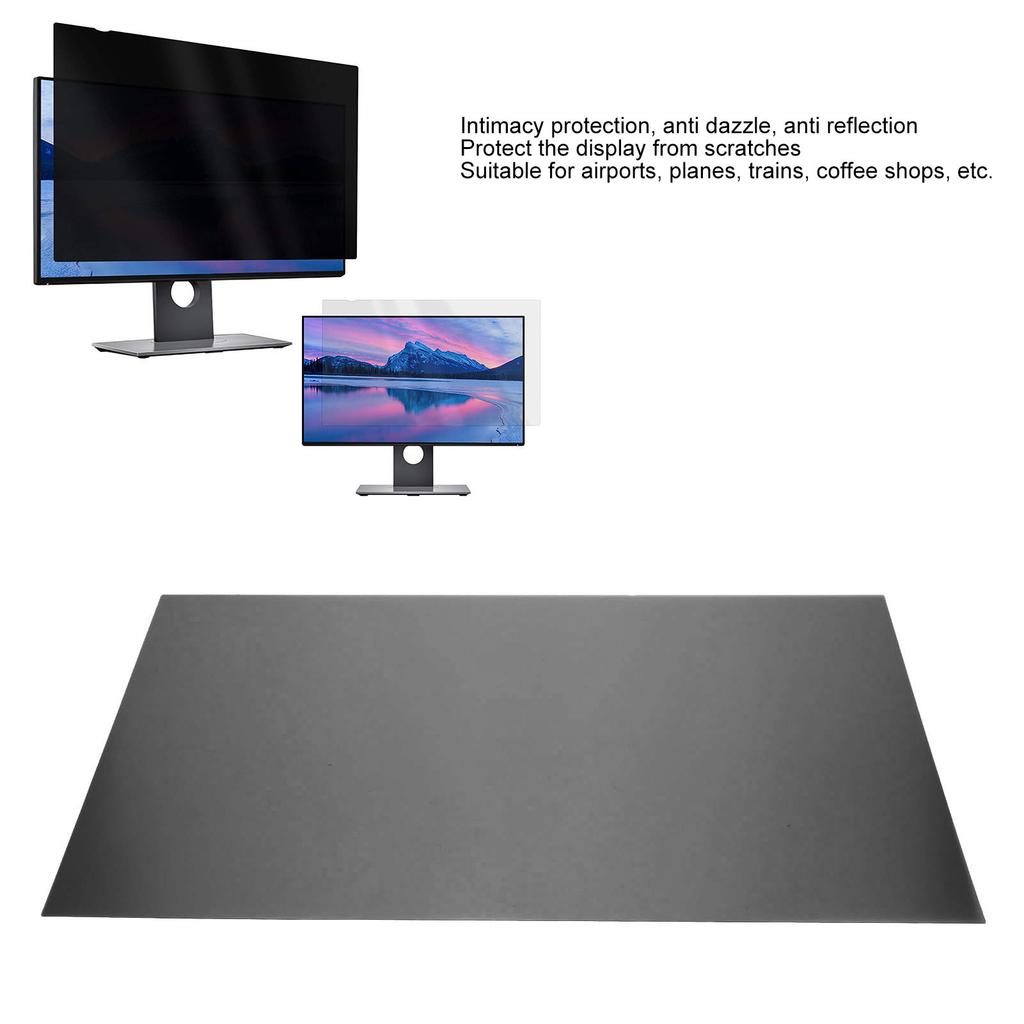 24 Inch Computer Screen Filter Intimacy Protection Scratch Resistant 16:9 Anti Blue Light Screen Protector for Airports