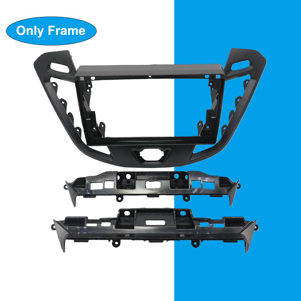 For FORD Transit Tourneo 2017 Car Android Radio Frame Fascia Stereo Panel Harness Wire Canbus Box Dashboard Mount Kit