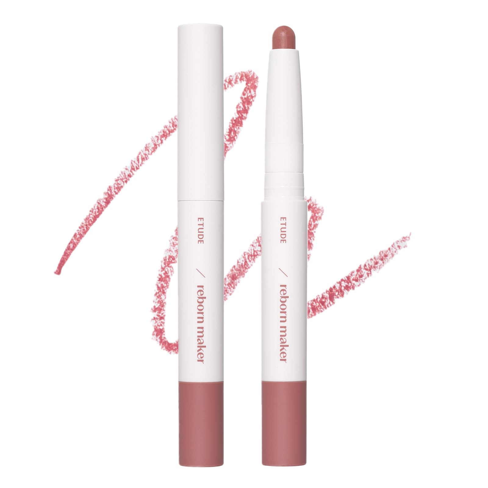 

ETUDE Contour Overlip Maker Brush Shading Overlip Natural Finish Cool Tones 1pc [Etude Official] Cool/Built-in (x 1)
