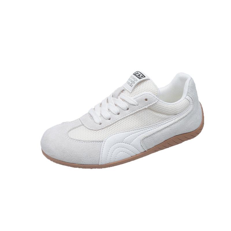 Retro Mesh Breathable Red Soft-soled Forrest Gump Shoes 2025 Thick-soled Shit-stepping Summer New Sports and Leisure Women's Shoes