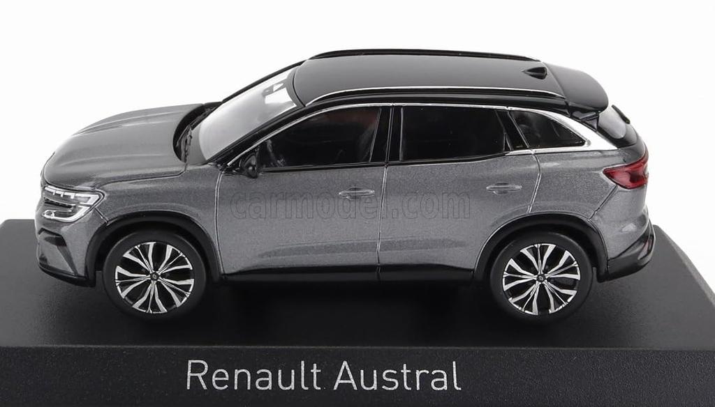 Norev Renault Austral Scale Diecast Model Car RENAULT AUSTRAL 2022 1/43 (Shadow Gray)