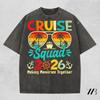 Cruise Squad 2026 Sommerurlaub Passendes Familien-Kreuzfahrt-Shirt Comfort Colors Gruppenreise T-Shirt Lustiges Kreuzfahrt-T-Shirt