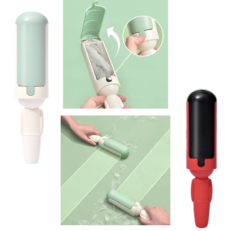 Pet Remover Hair Sofa Clothes Lint Cleaning Brush Reusable Dog Cat Fur Roller