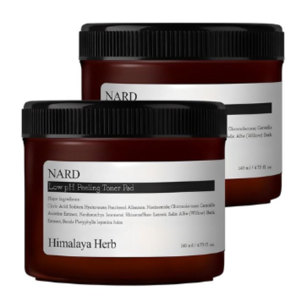 [NARD] Mild Acid Peeling Toner Pad 140ml (70 Pads) X 2