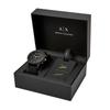 Armani Exchange AX7105 Outer Banks Watch with Luggage Tag Gift Set Men's (Travel Tag) [Used]