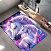 Magical unicorn bond cosmic beauty carpet Yoga living room room decor children's crawling mat doormat area rug games mat