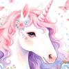 Yousheng Static Window Cling, Unicorn Pattern Wall Decal, Waterproof Removable No Glue Mark Glass Sticker, Ceramic Tiles Bedroom