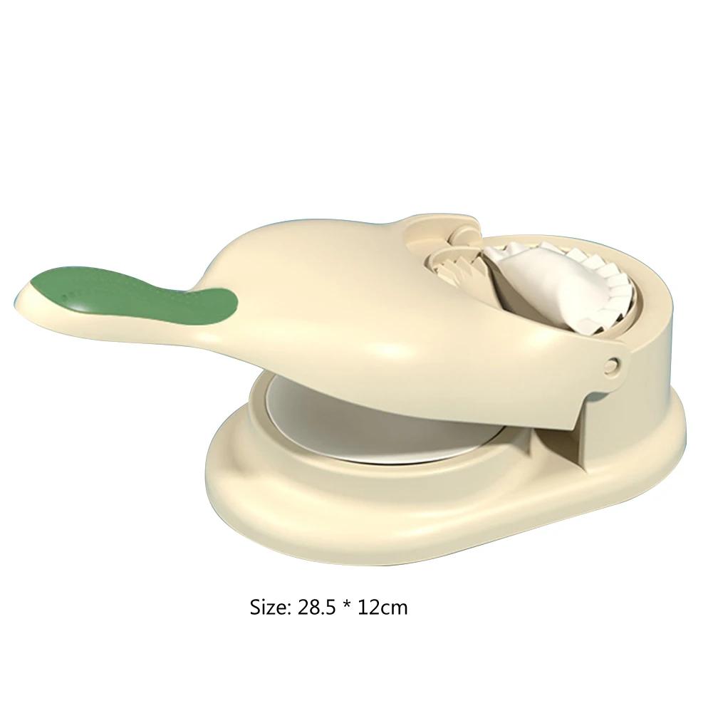 2 in 1 Dumpling Maker Dough Pressing Tool Dumpling Skin Press Machine Dumpling Wrapper Tool Labor-Saving Kitchen Accessories