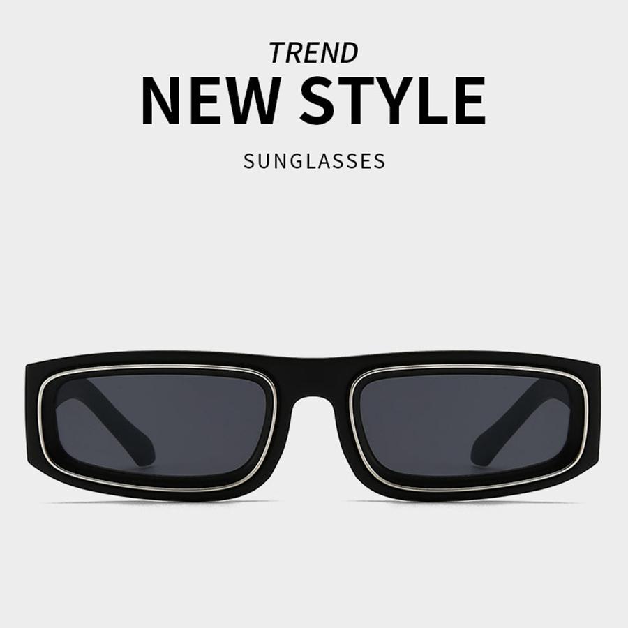 Fashionable Sunglasses Small Frame Square Shaped Glasses Non-Polarized Fashion Accessory 
