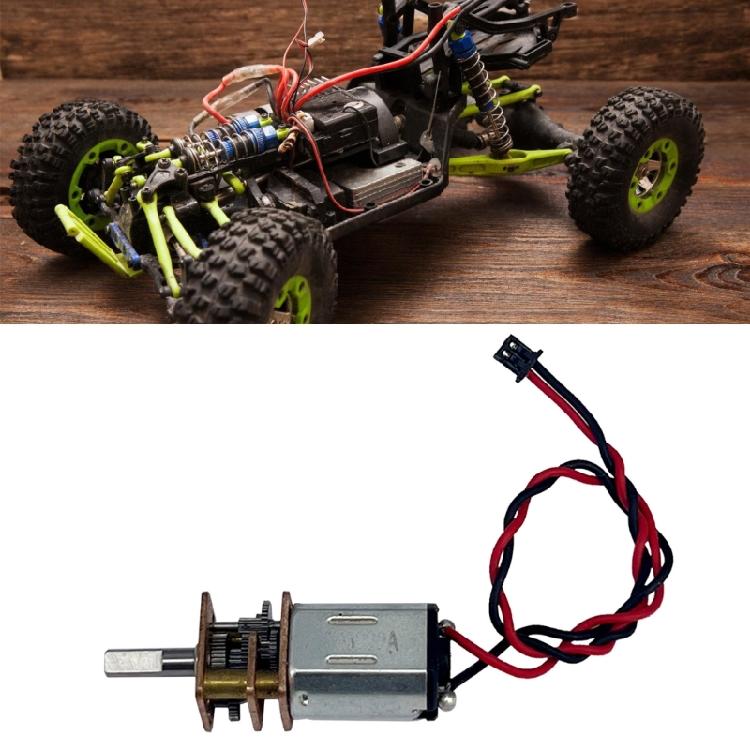 Low Noise 3V-6V Gear Motor Reduction Motor Set of 4 For Remote Control Model And Engineering Prototypes Project Kits