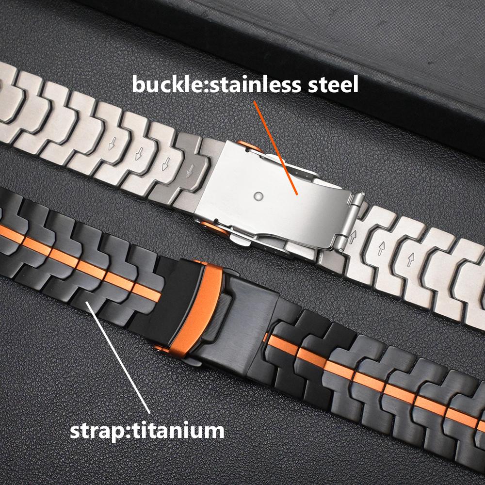Titaniumsbånd for Samsung Galaxy Watch 8 Classic 46mm 44mm 40mm Correa Armbåndstilbehør for Samsung Watch7 47mm Ultra Loop Armbånd