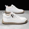 Womens/Men's Leather Shoes Large Casual Shoes Sports Men's Fashionable Casual Leather Shoes