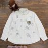 Japanese Mori Girl Style Loose Embroidered Plaid Long Sleeve Shirt for Women 2025