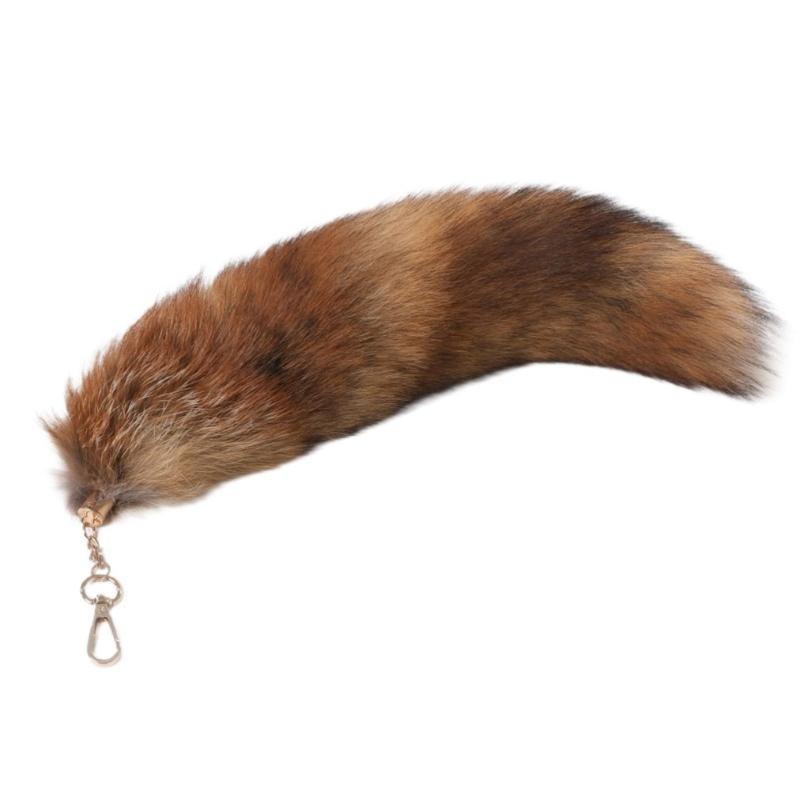 Plüschschwanz Schlüsselanhänger Schwanz Schlüsselanhänger Anhänger Tierischer Schwanz Schlüsselhalter Geldbörse Tasche Anhänger Schlüsselanhänger Zubehör
