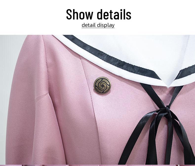 Flower Scent Rinran Anime School Uniform & Chestnut Scent Koko Cosplay Set with Incense Flowers