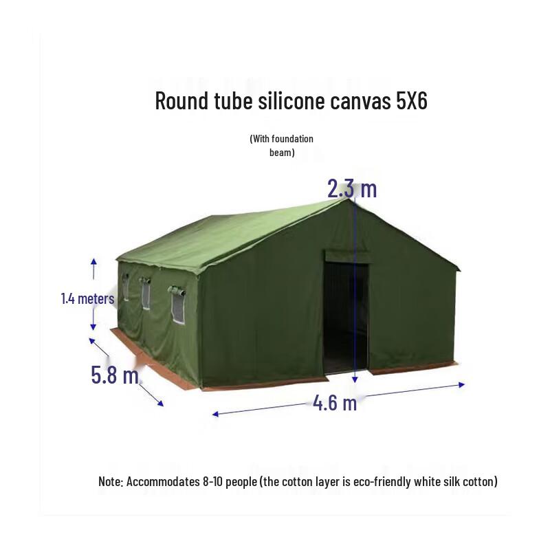 Прочный Рабочий и Спасательный Палаточный Комплекс SPSR 5x6m