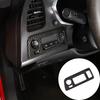 ABS Carbon Fiber Headlight Switch Button Cover Trim For Corvette C7 14-19