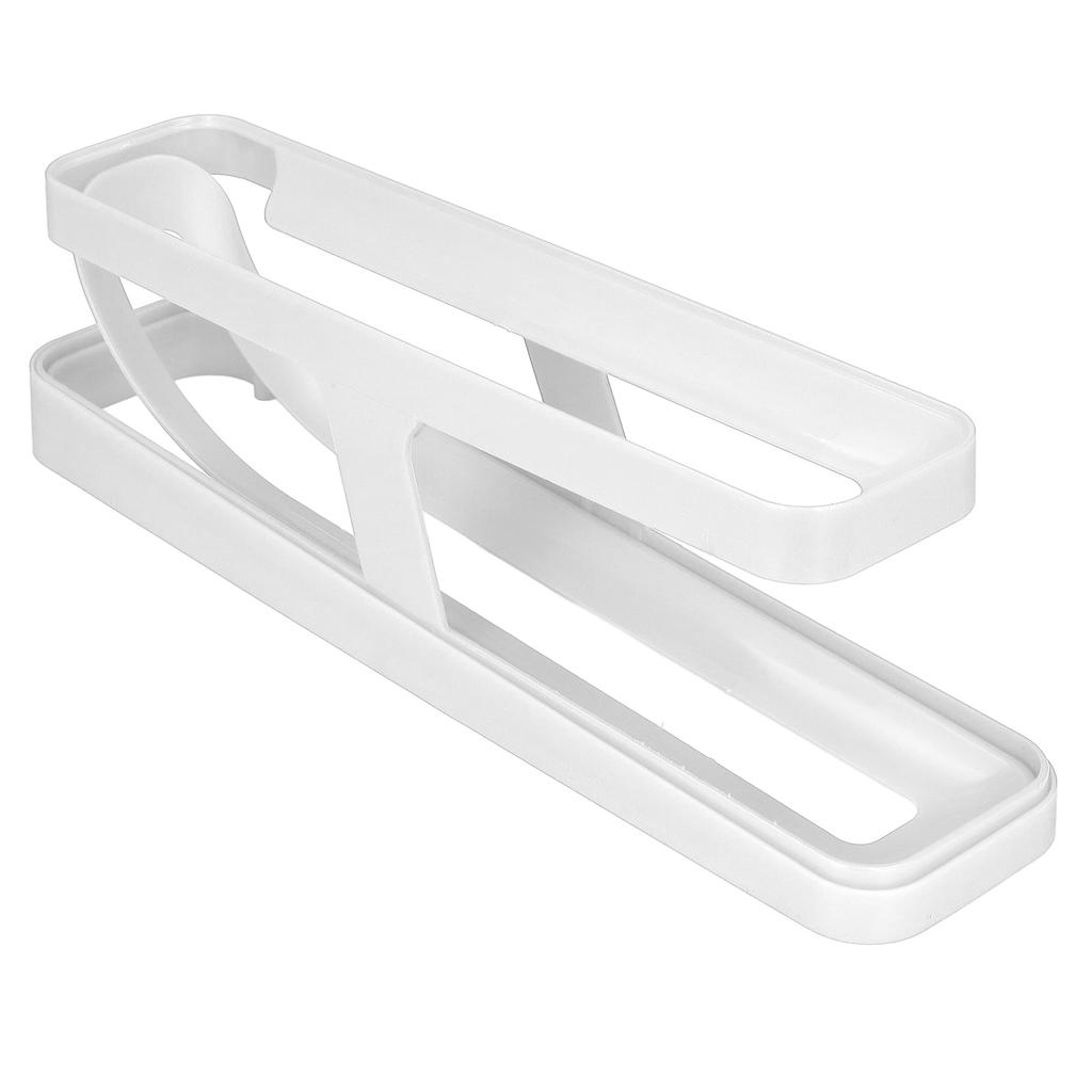Refrigerator Egg Holder Professional Home Kitchen Countertop 2 Tier Rolling Egg Dispenser Storage