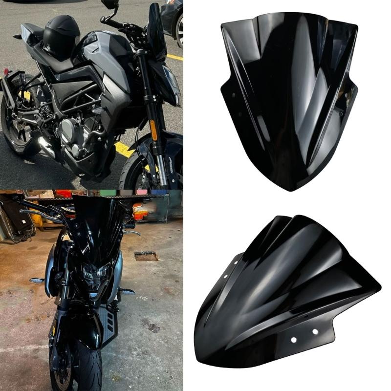Windscreen Motorbike Modification Accessories for NS200 Replacement Motorcycle Windscreen Wind Deflector Windshield