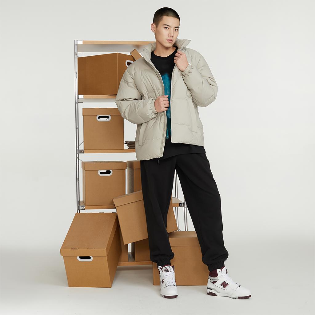 New Balance Down Jacket Unisex Gray AMJ34324-SEN