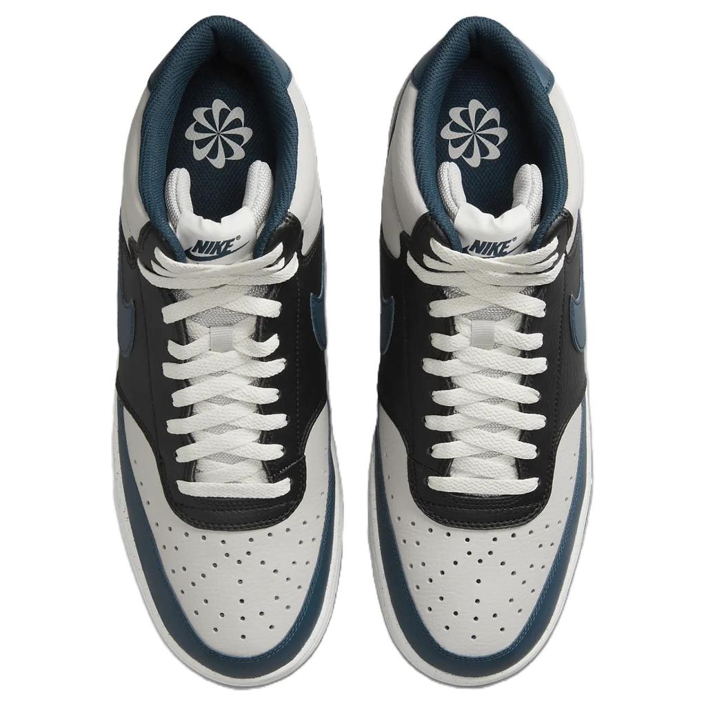Nike Court Vision Mid Next Nature Light Iron Ore Phantom Black Armory Navy  DN3577-004