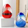 Creative Eggshell Shape Volcano Eruption Design Timer Craft Ornament Relax Home Office Desktop Car Small Commemorative Gift