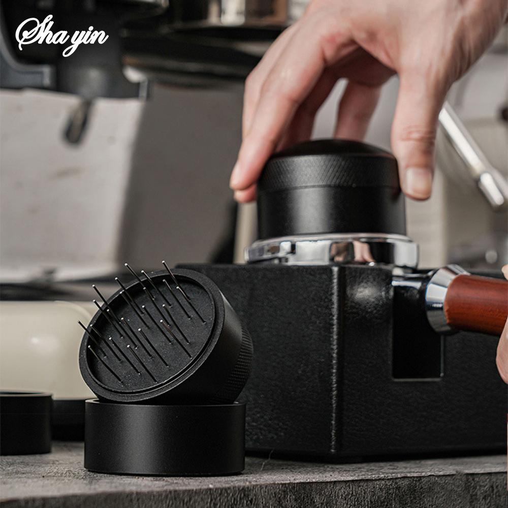 Espresso Stirrer WDT Tool, Espresso Distribution Tool for 51mm 53mm 58mm Portafilter, Coffee Powder Stirring Tool