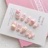 2024 Wearable Cute Pig Art Whitening Long-Lasting Removable Short Nail Patches