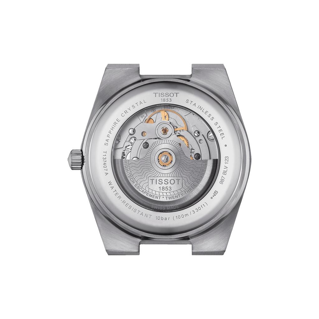 Tissot Stainless Steel Green Dial Men's Fashion Watch T137.407.11.091.00