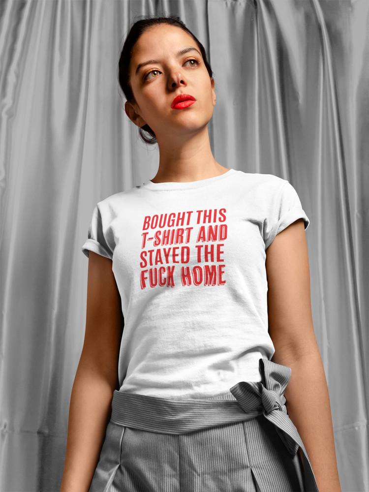 

Футболка «Оставайся дома» забавный подарок 2XL