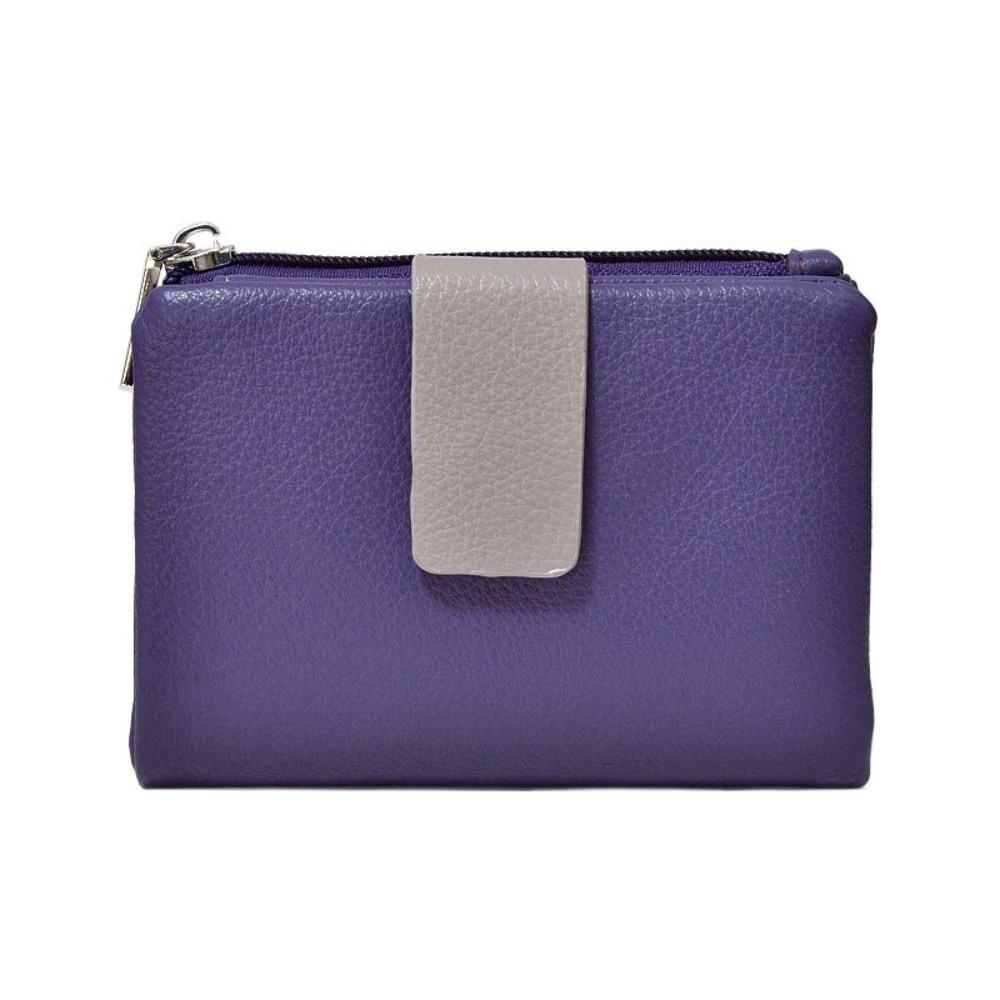 

Ультратонкий кошелек для монет, короткий держатель для карт из ПУ кожи, портативный кошелек-книжка, для мужчин синий