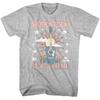 Woodstock Guitar and Sun Gray Heather T-Shirt