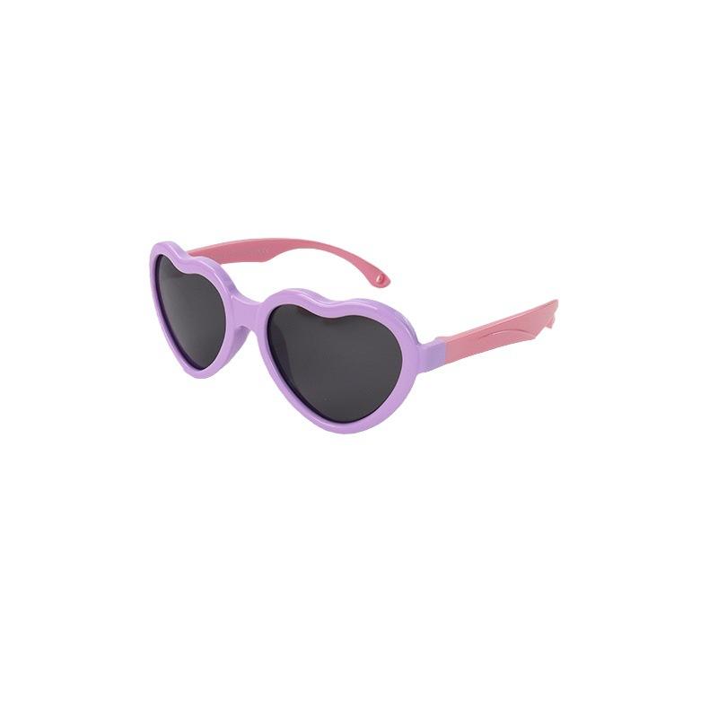 New fashion heart-shaped polarized sunglasses Unisex sunglasses, perfect for street style looks