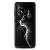 Proud Cat Phone Case for Samsung Galaxy A13 A15 A22 A23 A25 A31 A32 A33 A35 A41 A51 A52 A53 A55 Soft TPU 5G Shell Fundas Capas
