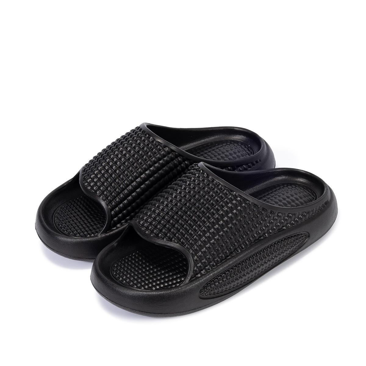 

Модные мужские тапочки, обувь для мужчин, нескользящие, для пляжа, простые сандалии, дизайн, толстая подошва, мужские шлепанцы, легкие, модные, универсальные 45 чёрный