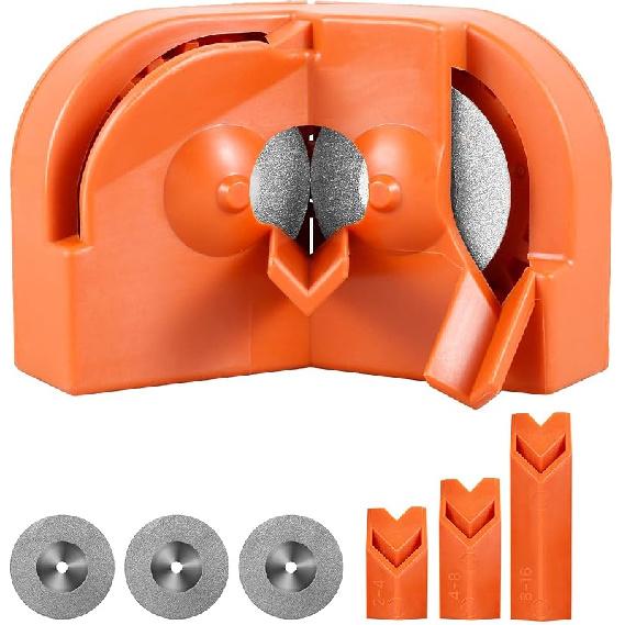 Drill Bit Sharpener, Multipurpose Drill Bit Grinding Sharpener, Drill Bit Sharpening Tool, Drill Grinder Grinding Tool for High-Speed Steel, Carbide,