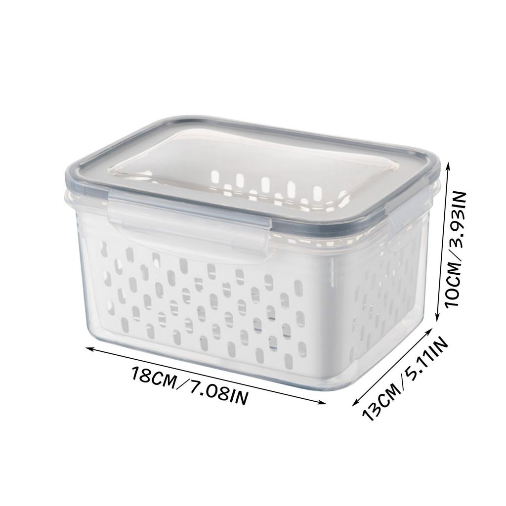 Fruit And Vegetable Storage Container For Refrigerator,  Fresh Container  Organizer