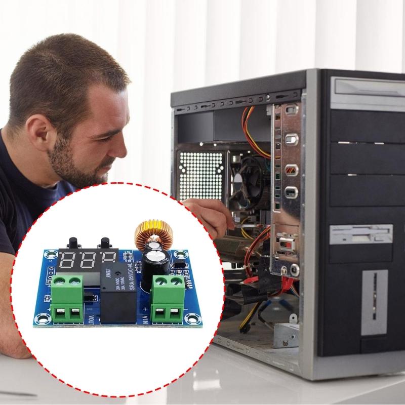 XH-M609 Automatic Disconnection Protections Module For 12V Battery Low Voltages Cutoff With Overcharge Prevention