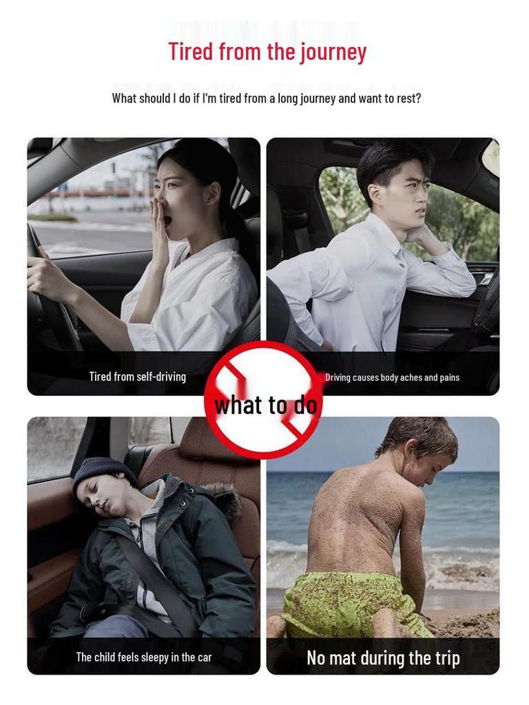 Land Rover Defender 110 aufblasbare Matratze - Perfekt für Autobett, Reisen, Kofferraum und Roadtrips.