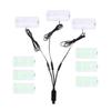 1 To 3 D Battery To USB Electric Converter Replace 1-4pcs D Cell Battery 1.5V 3V 4.5V 6V for Gas Water Heater Flashlight