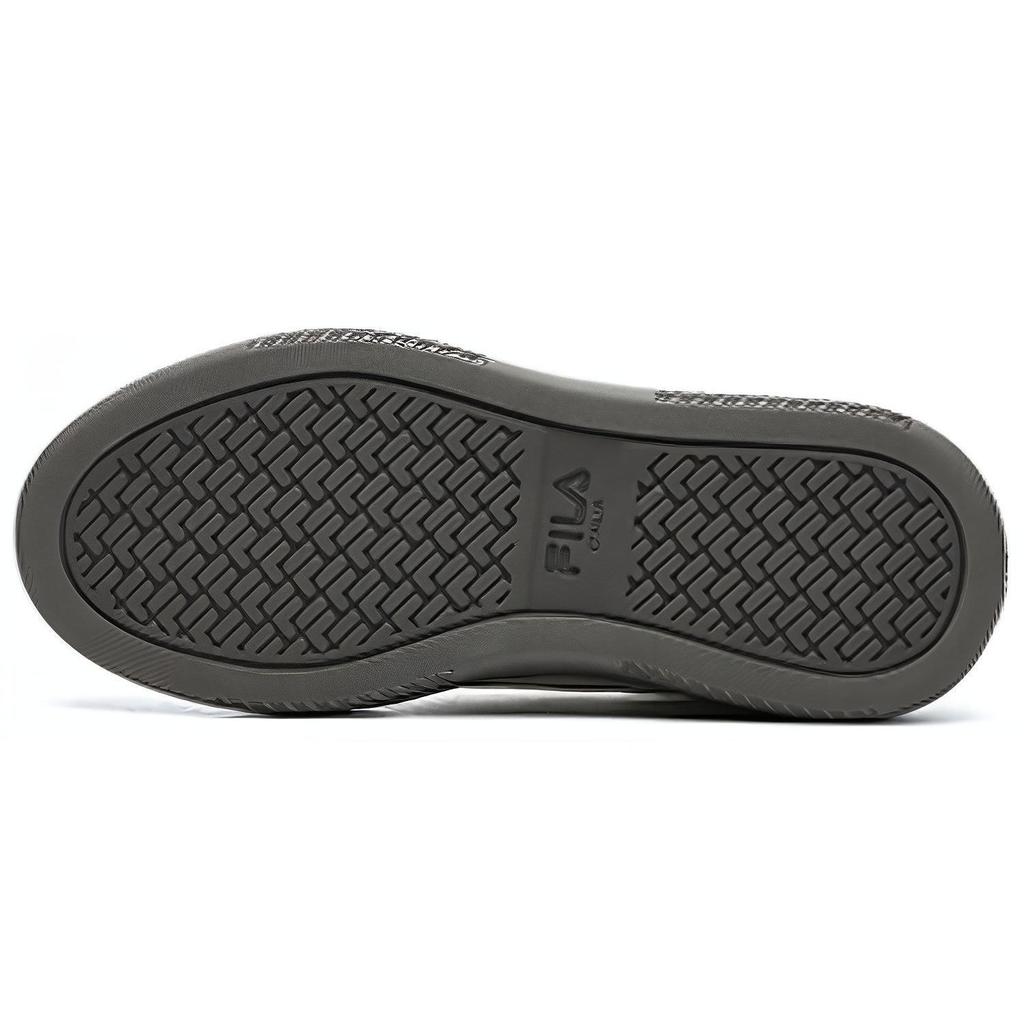 Fila Tênis de Skate Feminino Cano Baixo Durável Antiderrapante Branco Verde F12W216202FSW