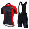 Plus Size Cycling Jersey Set Short Sleeve Road Mountain Bike Outdoor Riding Apparel Men Women