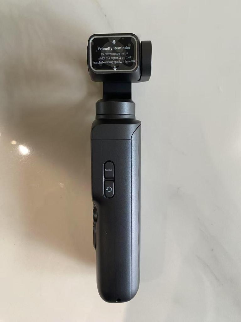 Smart Handheld Gimbal Camera with Motion Follow and Anti-Shake for Vlogging